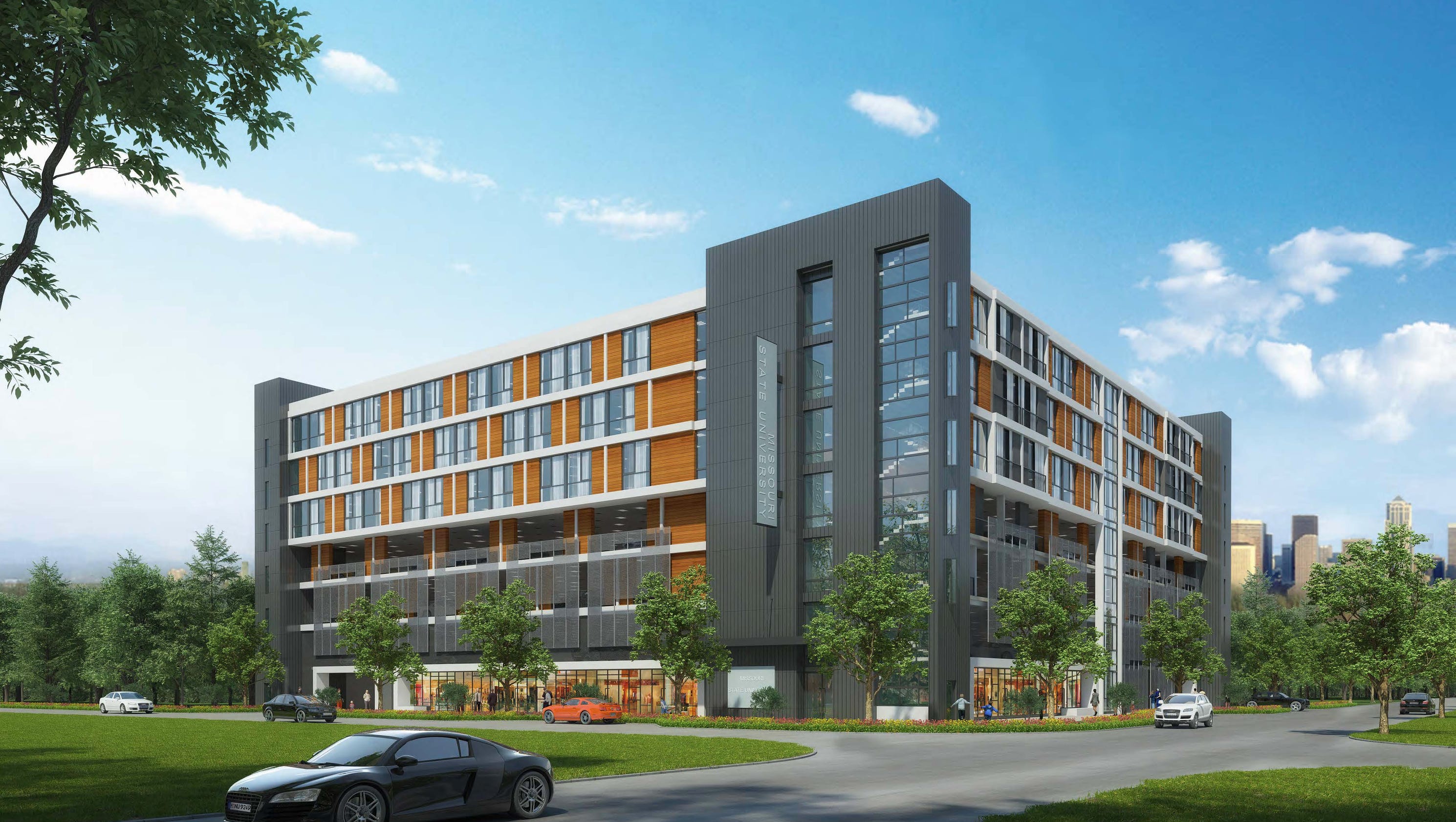 Proposed MSU residence hall includes parking garage, retail space