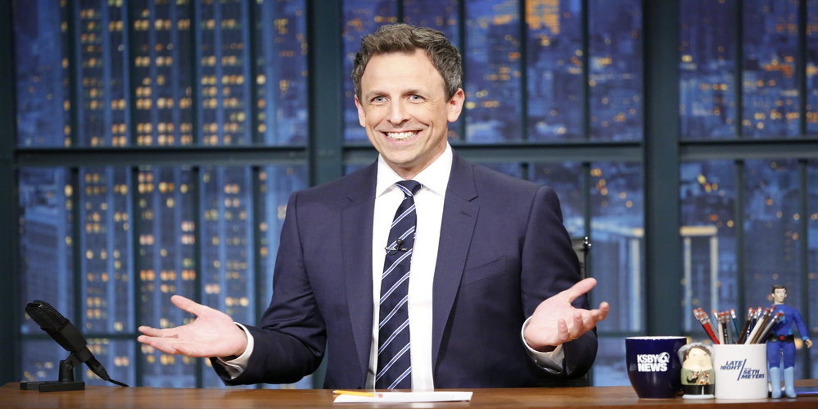 Seth Meyers For Every Trump Action There S An Equal And