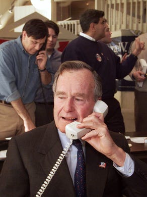 George H W Bush Had A Family Campaign In Iowa