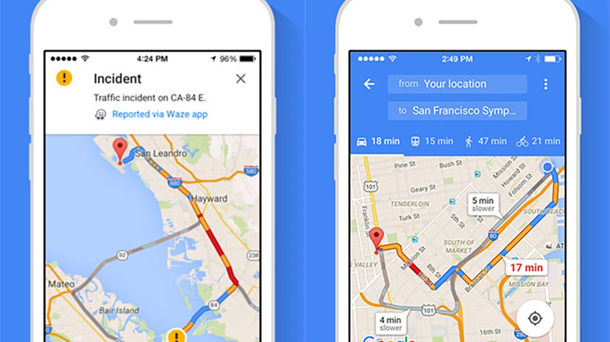 google maps knows which route