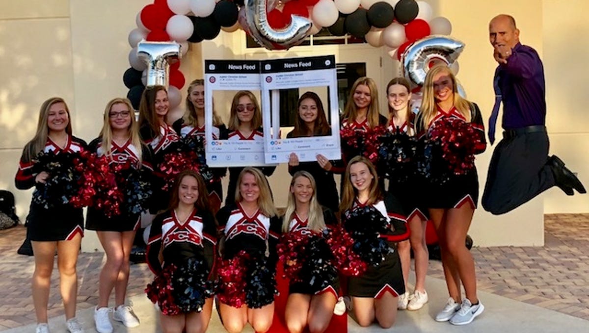 Red Carpet Welcome From Jcs Varsity Cheerleaders