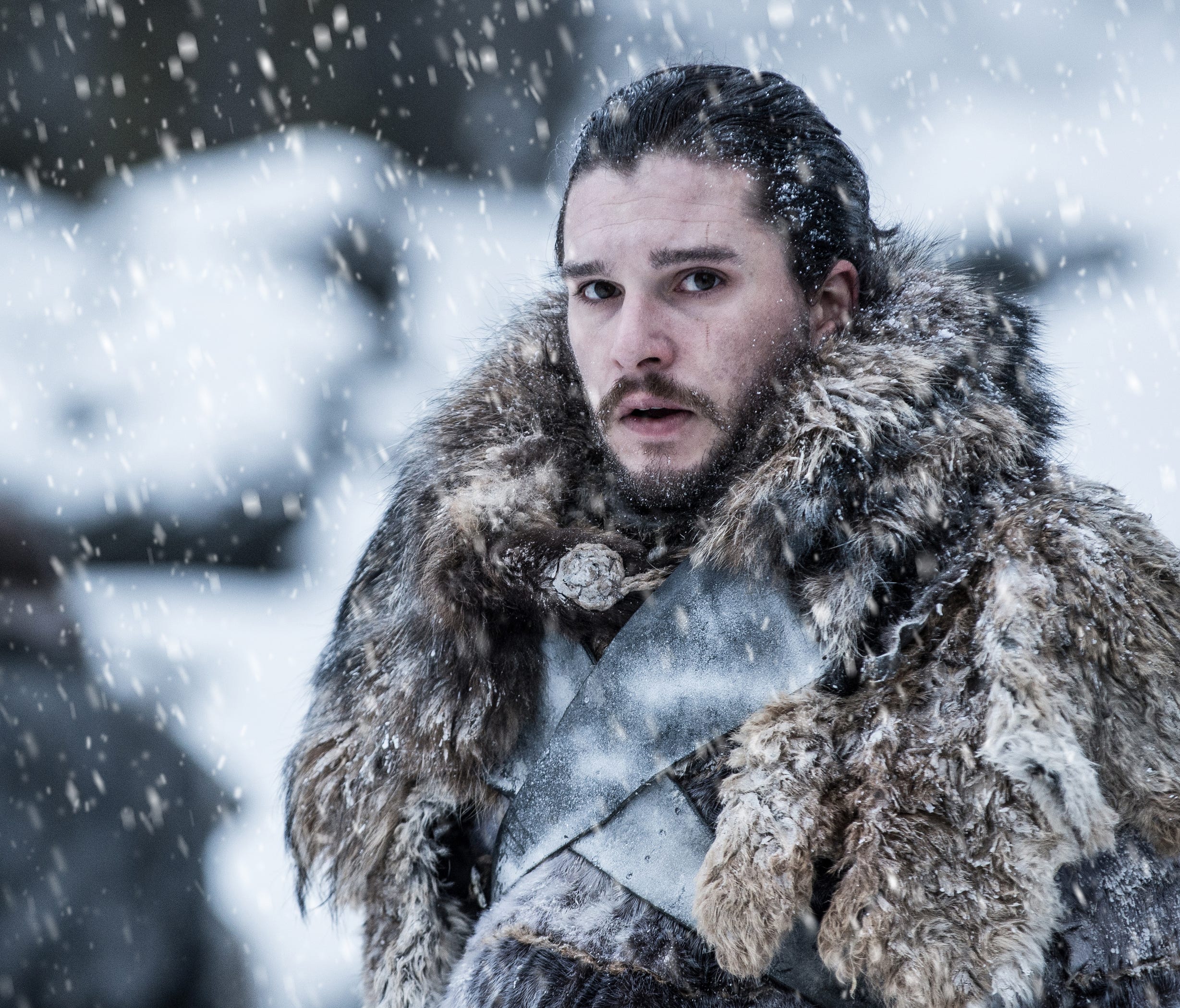 Jon Snow on 'Game of Thrones' Season 7 Episode 6, 'Beyond the Wall.'