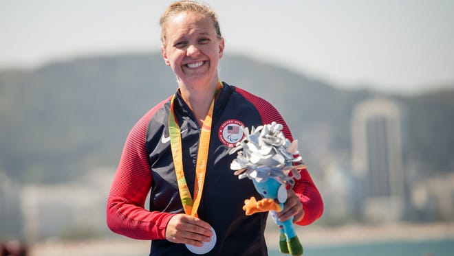 Hailey Danz, who is from Wauwatosa, won a silver medal at the 2016 Rio Paralympic Games.