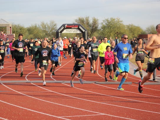 The 11th Annual Laveen Turkey Trot lets participants