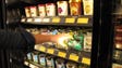 A woman buying ice cream at the Amazon Go convenience