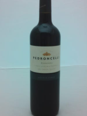 2011 Pedroncelli pairs with Pizza Margherita