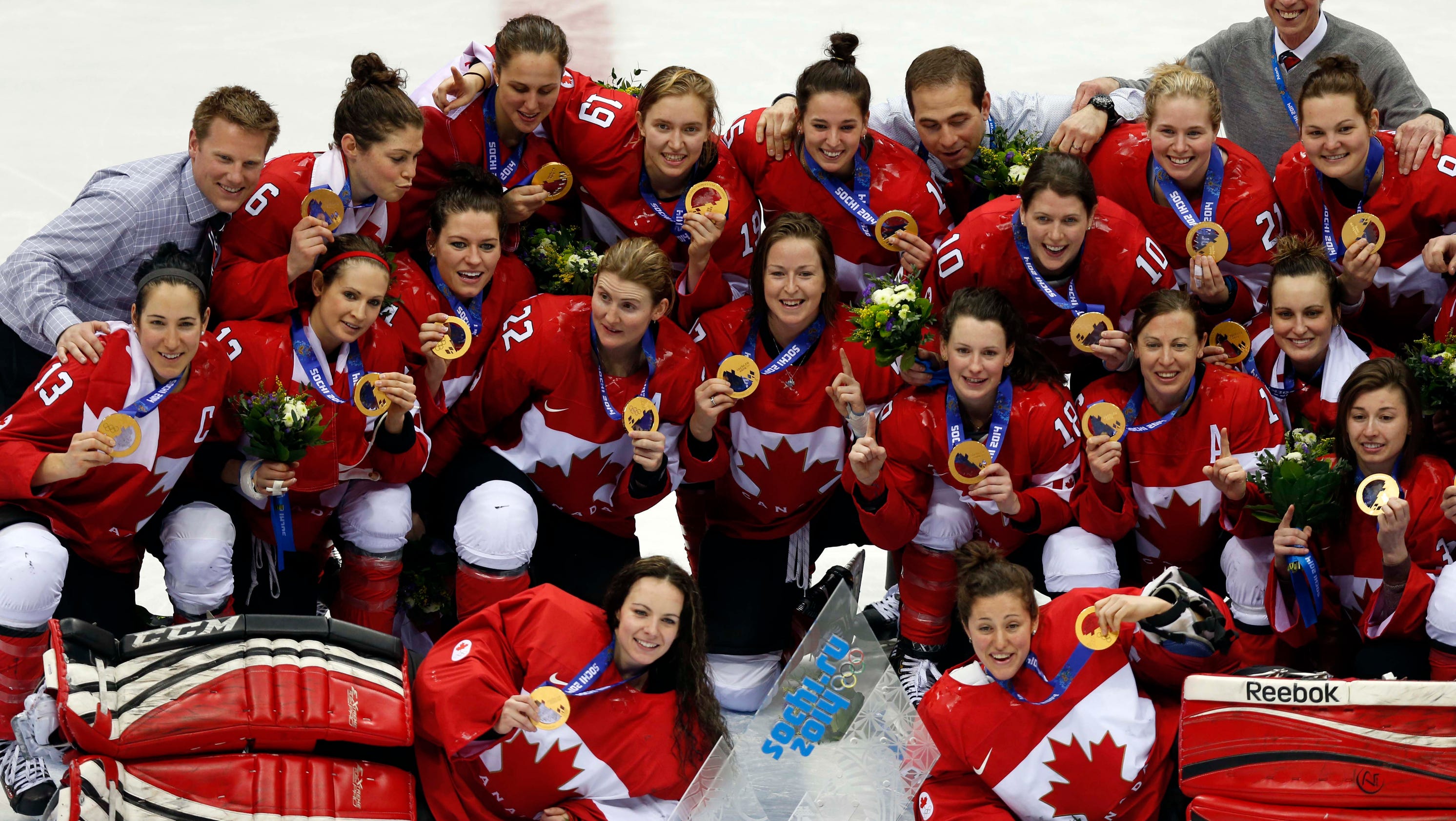 Women's Olympic hockey: U.S. vs. Canada gold medal game