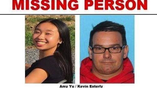 45-year-old Kevin Esterly and 16-year-old Amy Yu have been located in Mexico and are being returned to Pennsylvania.
