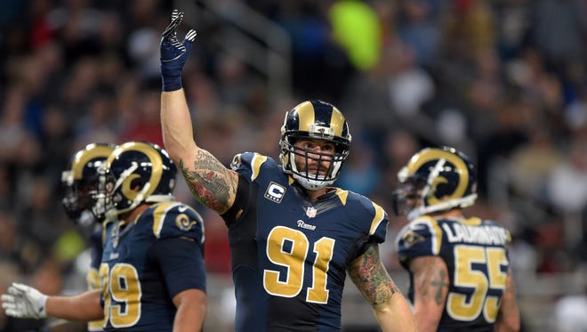 Chris Long (91) and the St. Louis Rams have a formidable defense.