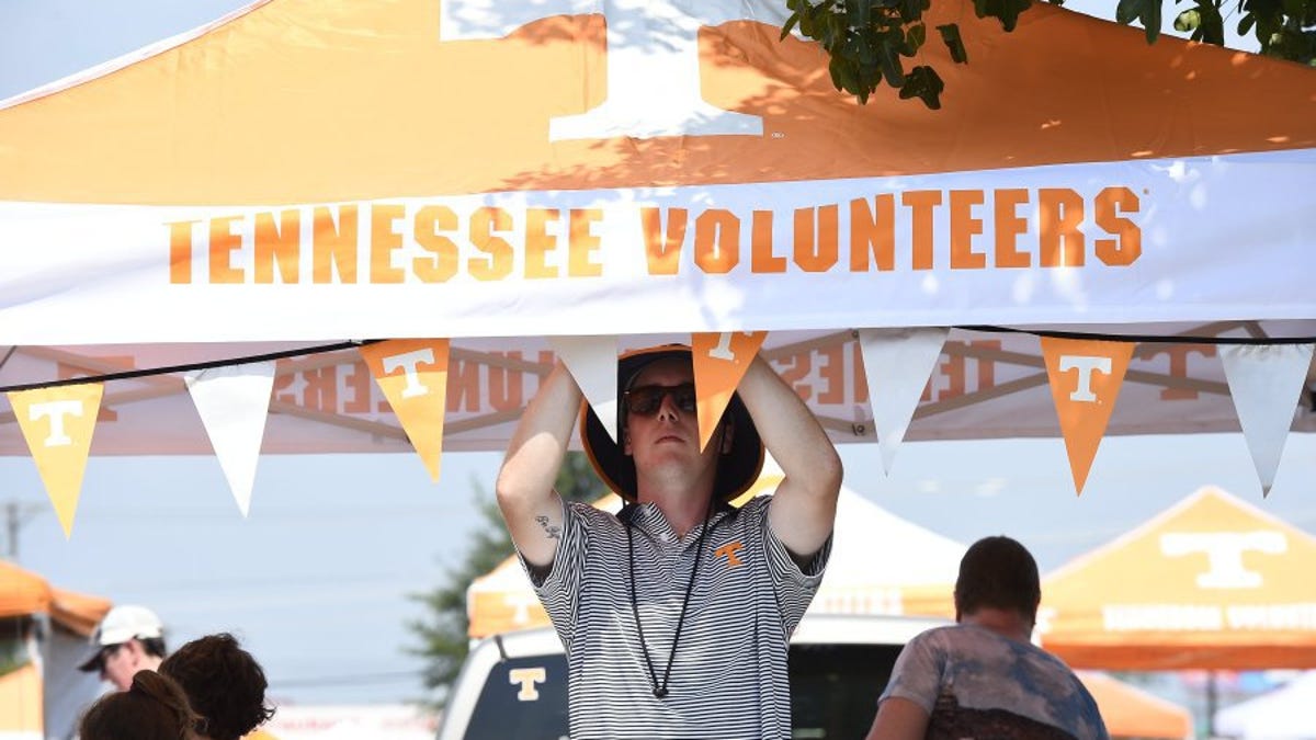 Tennessee Football In Knoxville Tailgating Parking Game Day