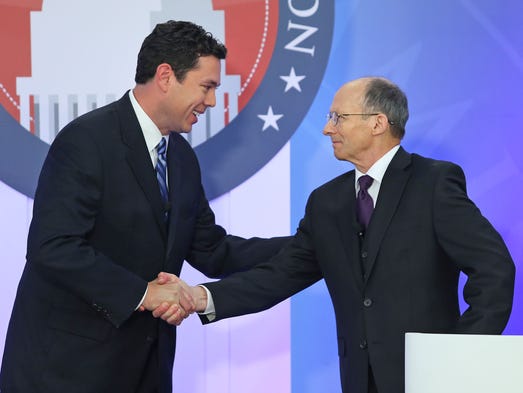 Chaffetz and Democratic challenger Brian Wonnacott