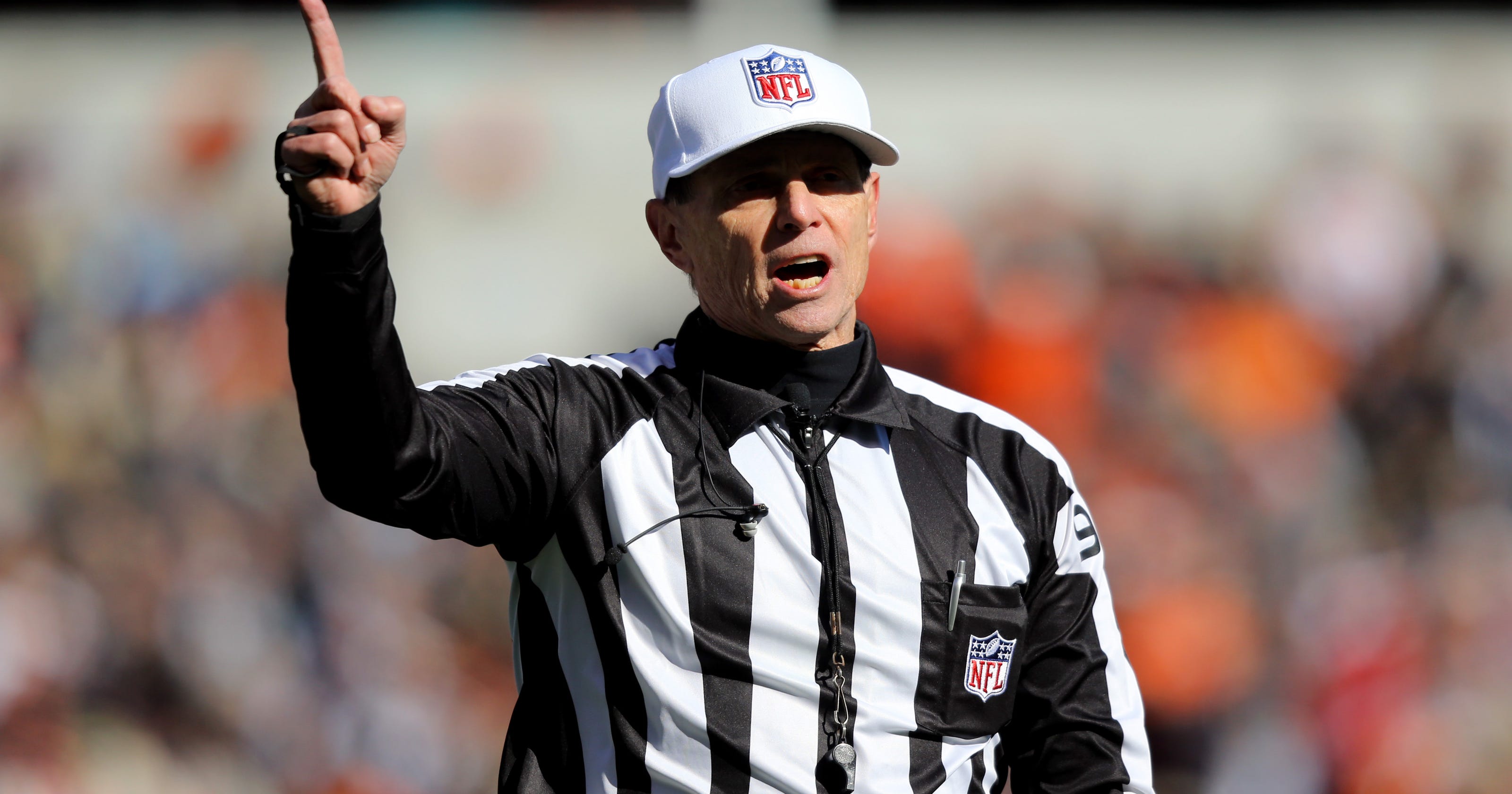 Here are the referees for the NFL's AFC championship game