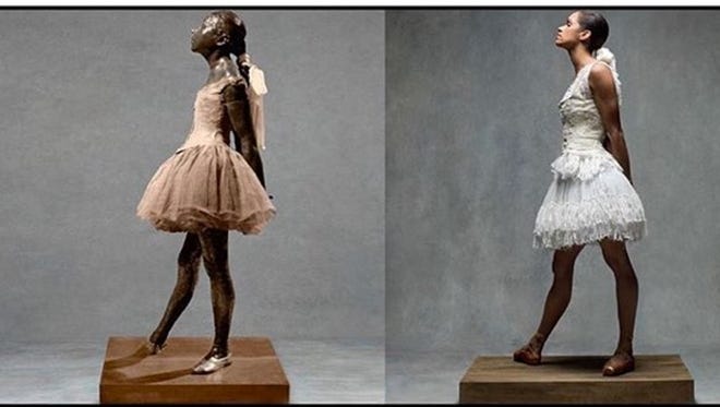 Ballerina Misty Copeland Recreates Degas Dancers In Harper S