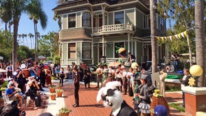 Visitors enjoy the atmosphere at a past Steampunk Fest at Heritage Square in Oxnard. A revitalization of Heritage Square was one of eight projects that was allocated American Rescue Plan Act funding by the City Council Tuesday.