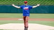 April 7, 2013: Johnny Manziel reacts after throwing