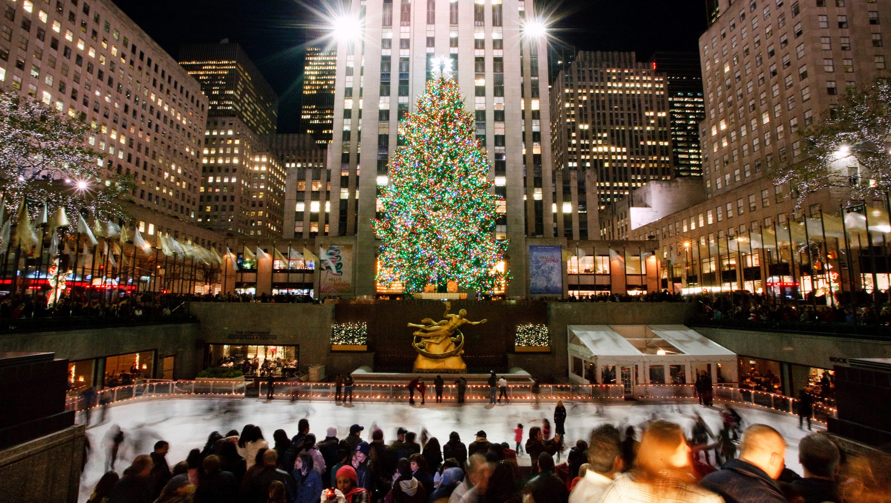 christmas light tours in nyc