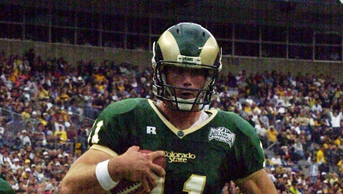 Csu Football Helmet Spike Rebroadcast Has New Bradlee Van Pelt