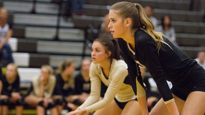 Rachel Winters and Charity Bradley combined for 28 kills and 23 digs as Desert Hills swept Canyon View (25-19, 25-11, 25-15) at home on Thursday. Hailee Harmer led the way with 31 assists in the win for the Thunder.