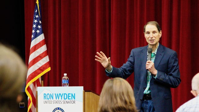 United States Senator Ron Wyden discussed healthcare, transportation and jobs at a town hall meeting at the Confederated Tribes of Grand Ronde on Saturday, July 1, 2017.
