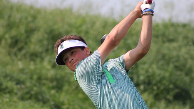 Davis Codd, 13, of Brighton became the youngest player to reach the semifinals of the Michigan Junior Amateur.