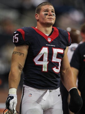 Former Auburn H-back Jay Prosch brings toughness to Houston Texans offense.