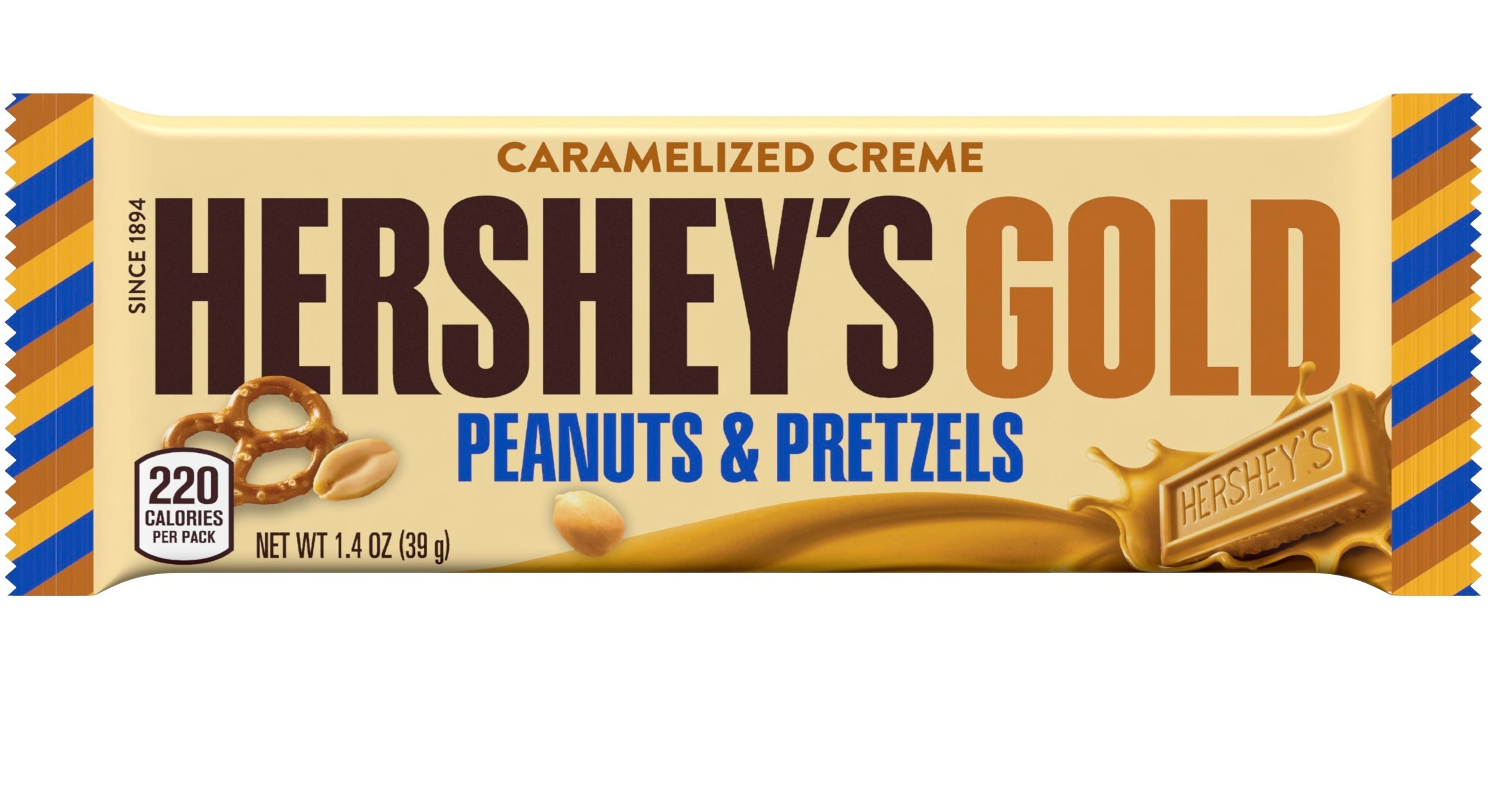 Hershey #39 s Gold is Hershey Company #39 s first new candy bar since 1995