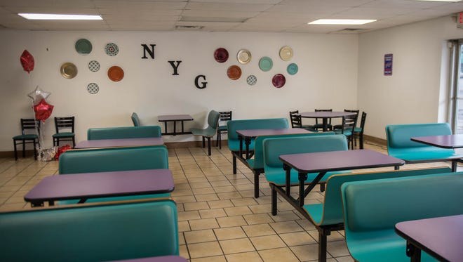 Seating area for New York Grill.