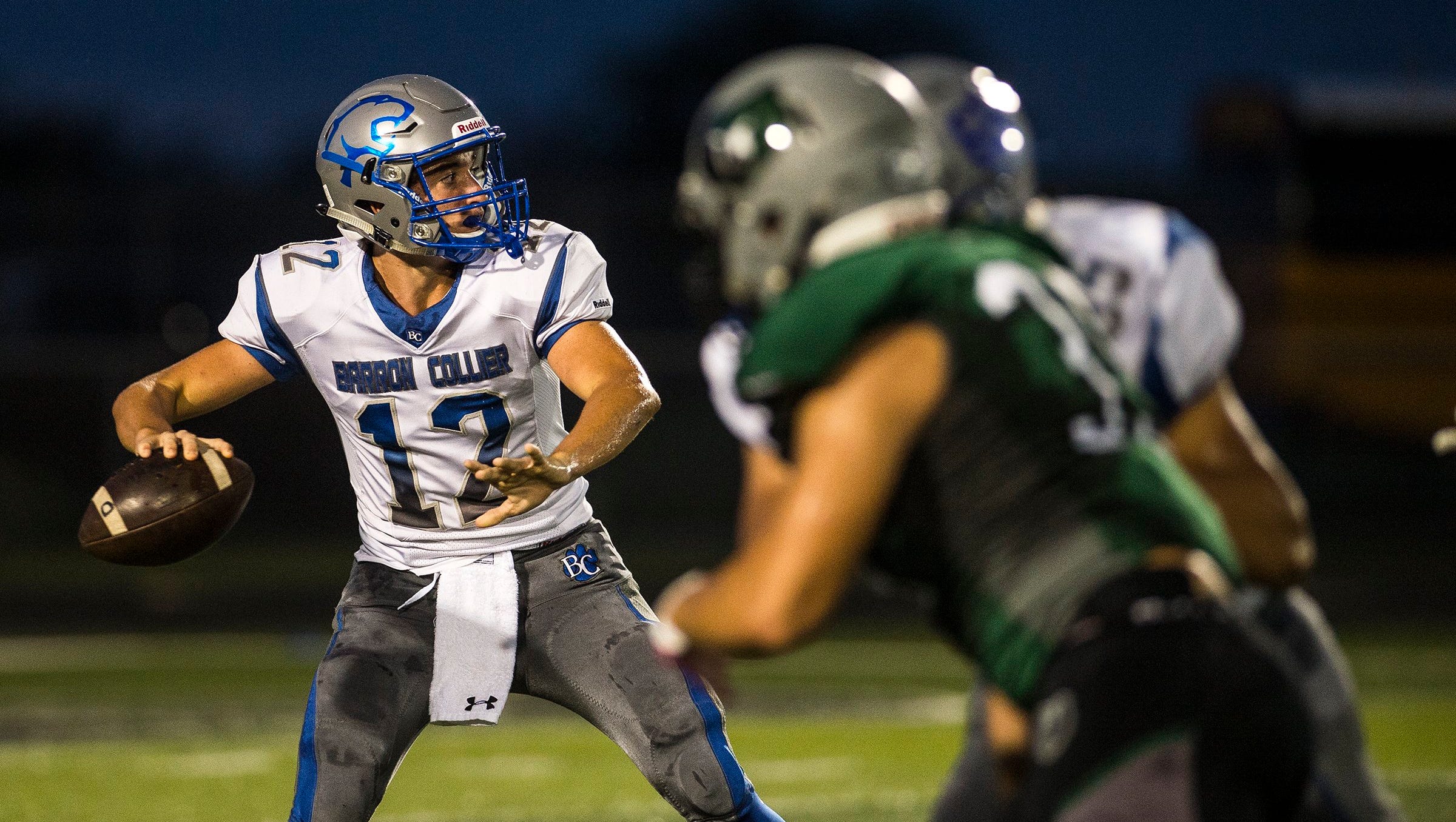 Prep Football Palmetto Ridge Defense Carter Take Down Cougars