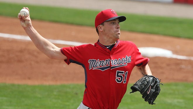Alex Meyer made his MLB debut against the Milwaukee Brewers on June 26, 2015.