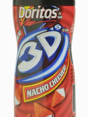 Doritos Mini 3D's nacho cheese chips
