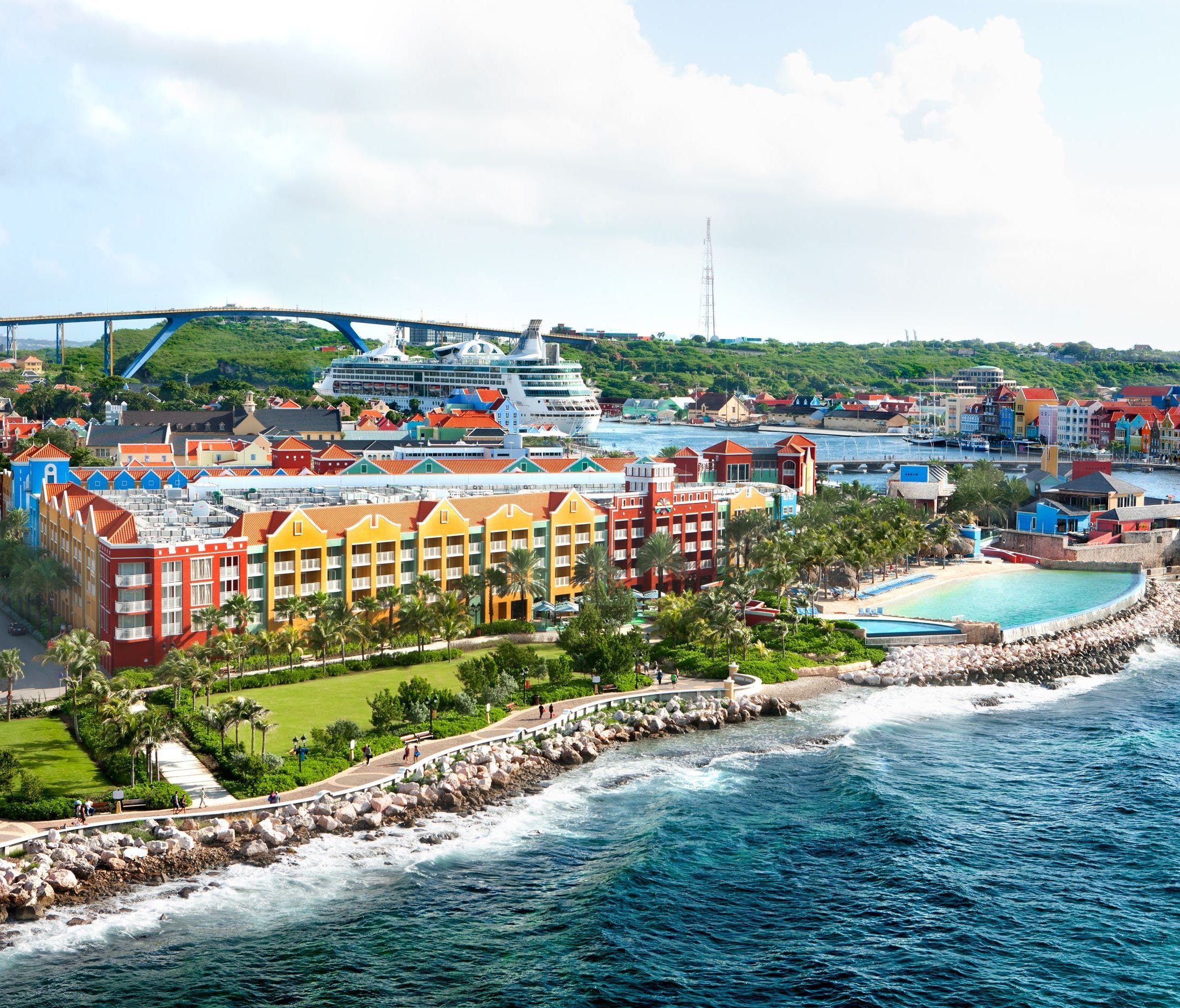 Renaissance Curacao Resort & Casino is dropping spring and summer rates for an ocean-view room to $207, from the nightly rate of $286 during the winter months, $244 during the Christmas week and $324 for New Year's.