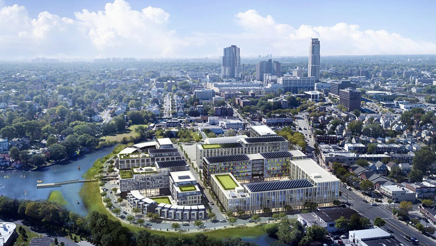 New Rochelle refining waterfront district plans for Pratt Landing