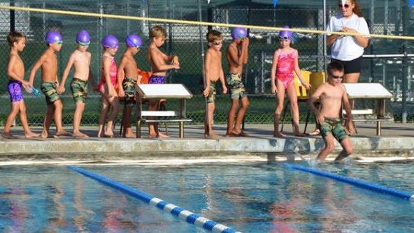 Swim Squad's little swimmers build their confidence as they learn.