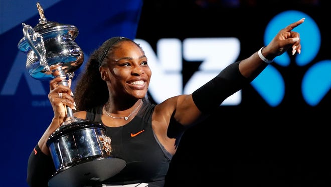 Serena won her 23rd Grand Slam title by defeating sister Venus 6-4, 6-4 in Melbourne.