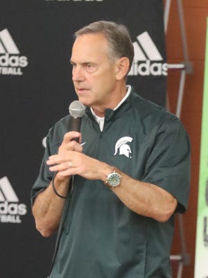 Michigan State head coach Mark Dantonio.