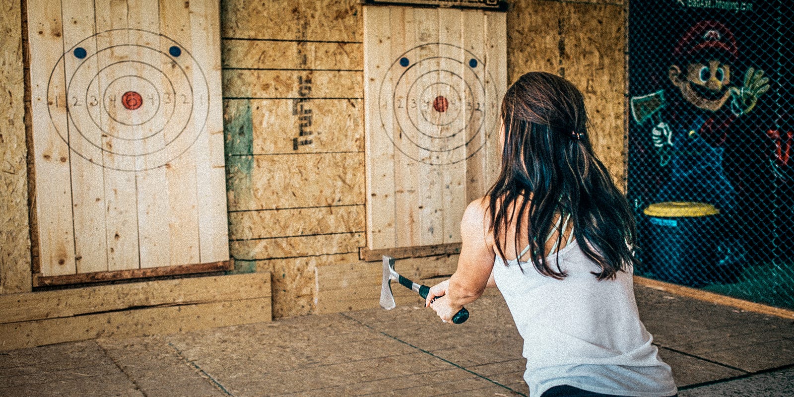 Watch This Woman Narrowly Dodges Ax In Viral Clip Watch This Woman Narrowly Dodges Ax In Viral Clip