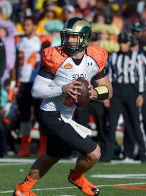 Garrett Grayson of Colorado State had a solid showing at the Senior Bowl, and could be a possible option for the Bills in the second or third round.