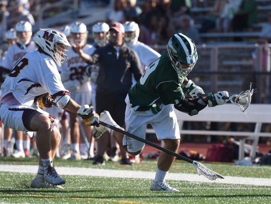 Ramapo #9 Mike Kowal drives the ball.
Tournament of