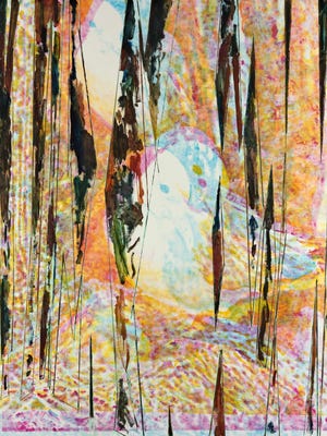 "Trees Walking" by Jered Sprech. The Knoxville Museum of Art will showcase his work starting Jan. 27.