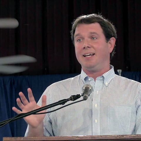 KSR's Matt Jones was the emcee at Fancy Farm in 20