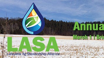 The first  Lafayette Ag Stewardship Alliance annual meeting will be held March 1 in Darlington. 