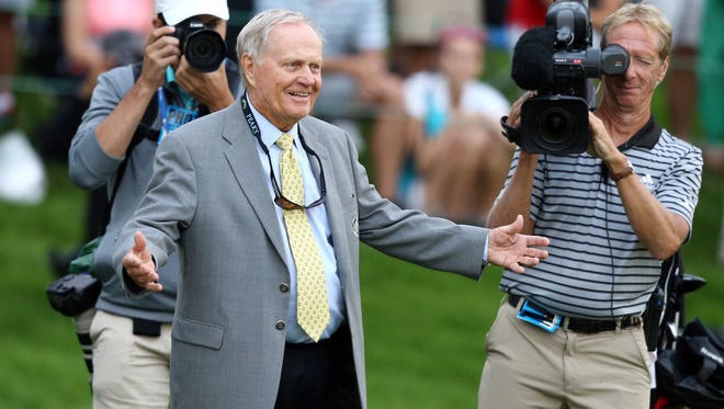 Jack Nicklaus will be among the distinguished guests Thursday afternoon at the Minnehaha Country Club.