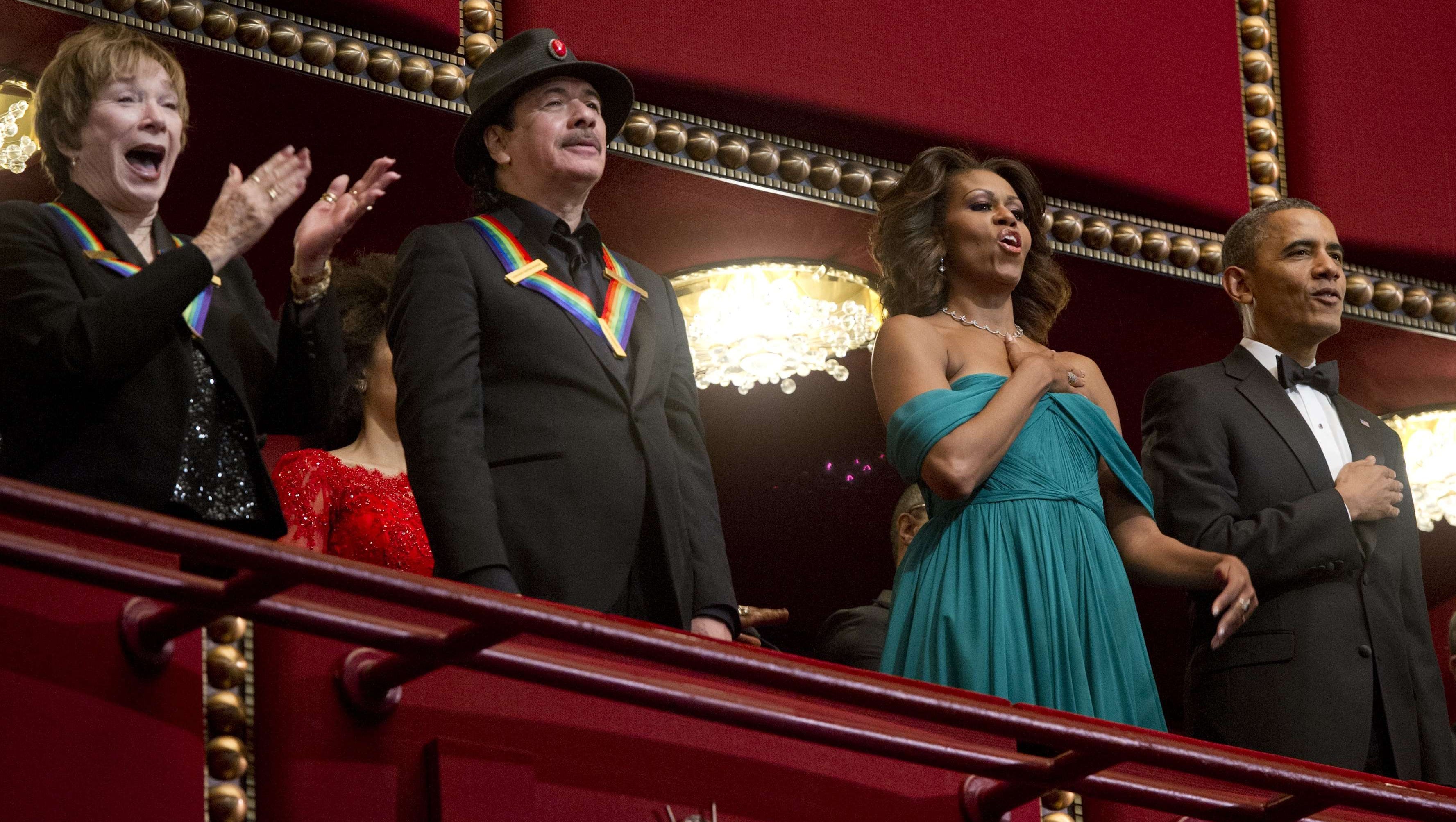 Kennedy Center Honorees saluted at starstudded gala