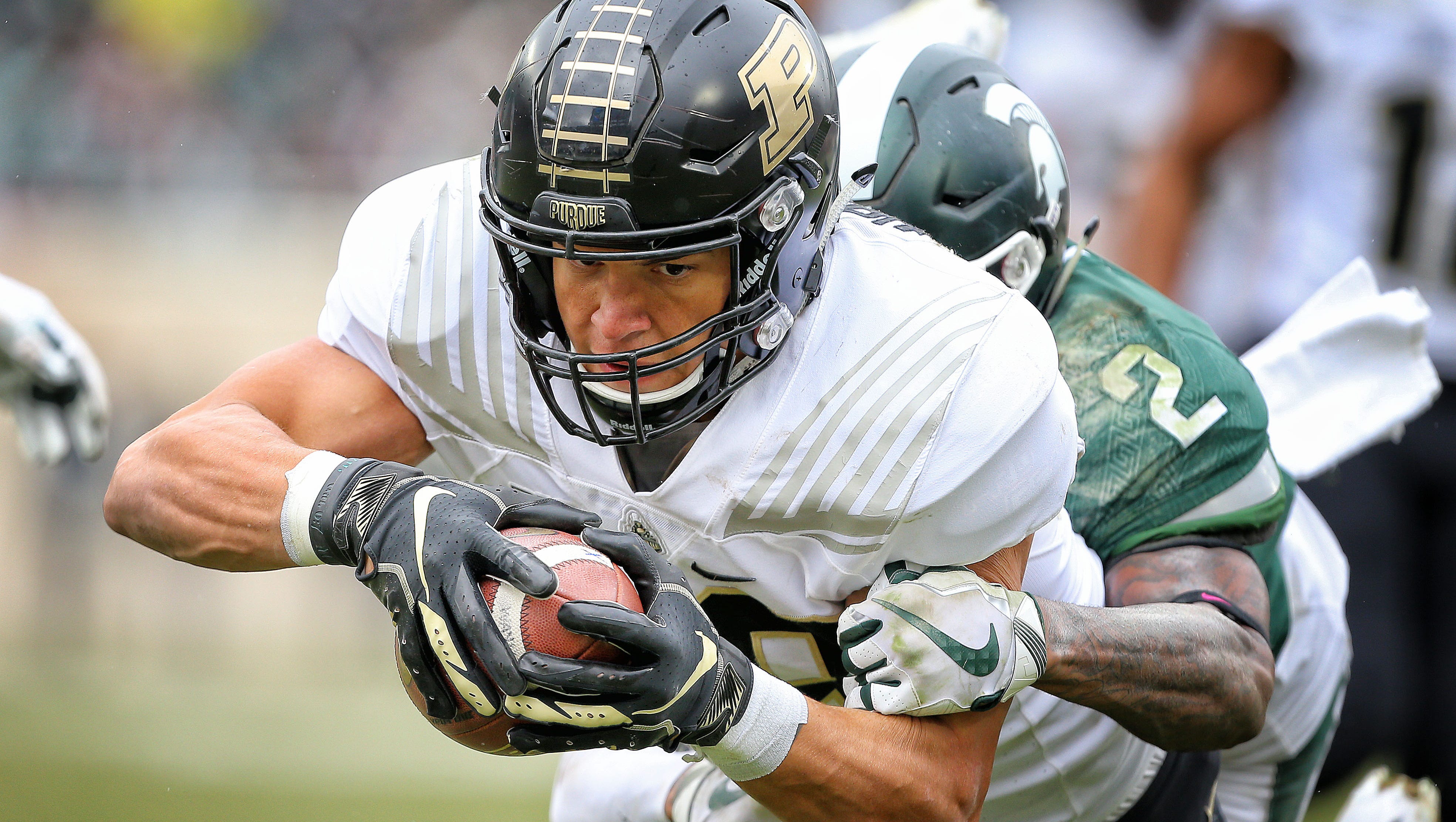 Music City Bowl Purdue Football Te Brycen Hopkins Son Of Titans Great
