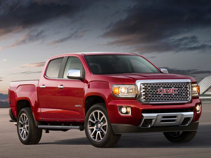 GMC is adding an upscale 2017 GMC Canyon Denali pickup