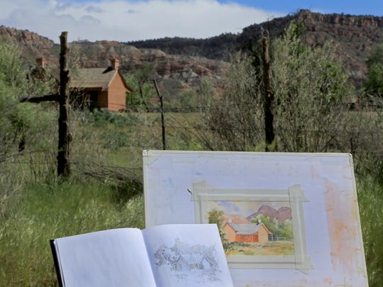 Plein Air Artists Battle Nature To Unveil Its Beauty