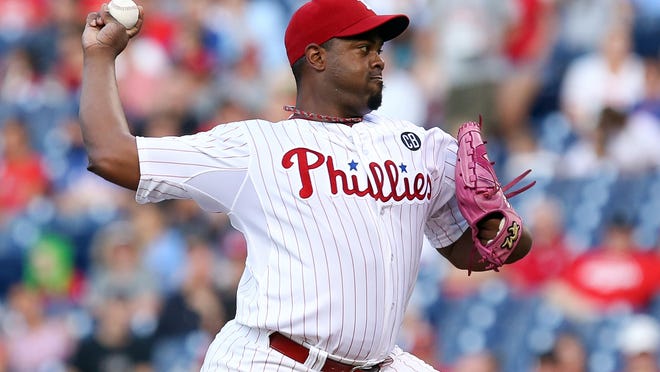 Right-hander Jerome Williams was impressive again Monday night as the Phillies opened a three-game series against Seattle with a 4-1 victory.