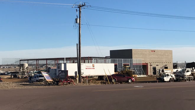 The archive storage facility being built at 54th Street North and Westport Avenue is a joint venture between the city of Sioux Falls and Minnehaha County.
