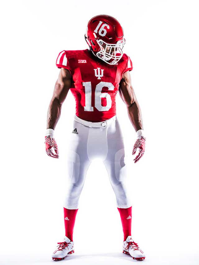 Iu Unveils Candy Stripe Uniform For Homecoming Game Vs Nebraska