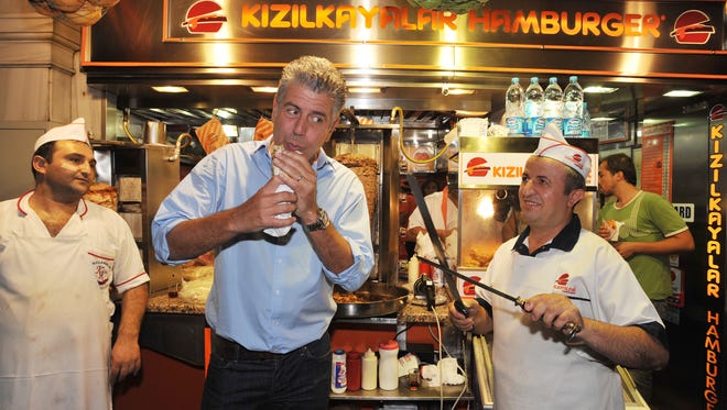 Anthony Bourdain in Istanbul Turkey in 2009